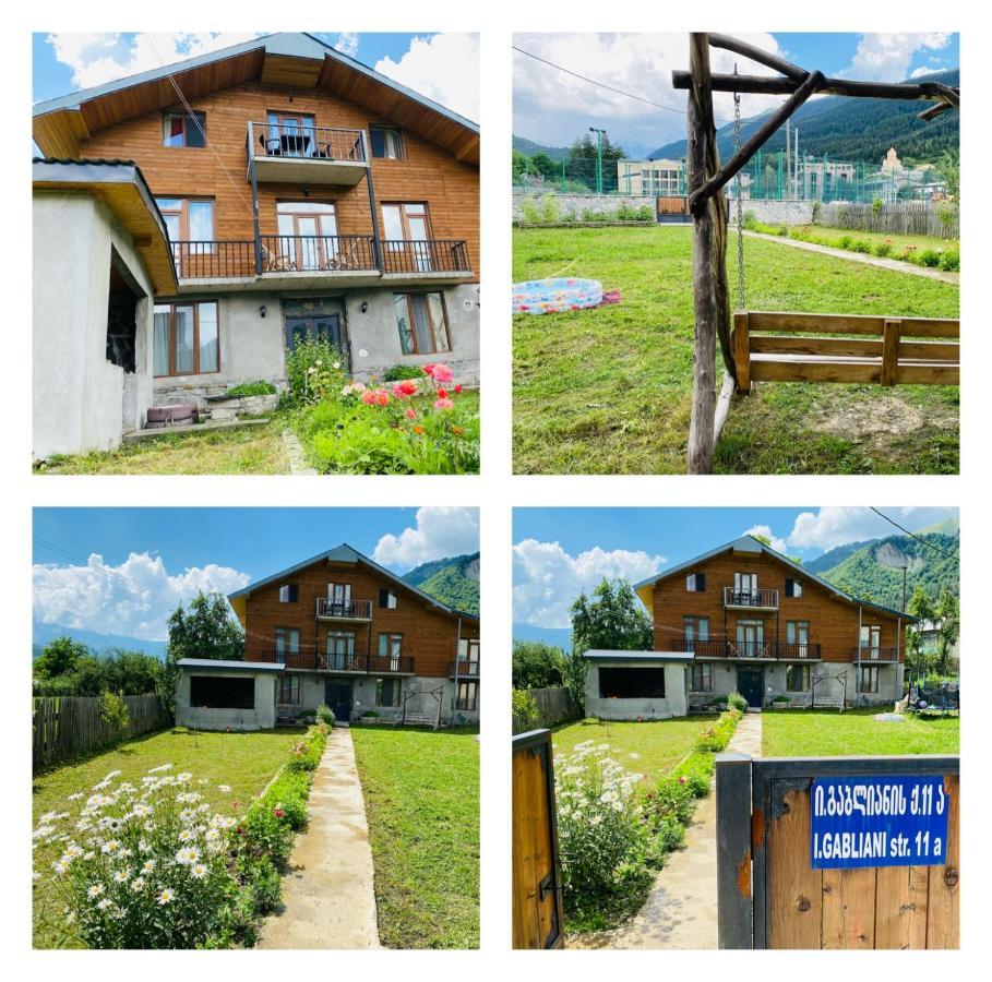 Manana Japaridze'S Guesthouse Mestia Zewnętrze zdjęcie